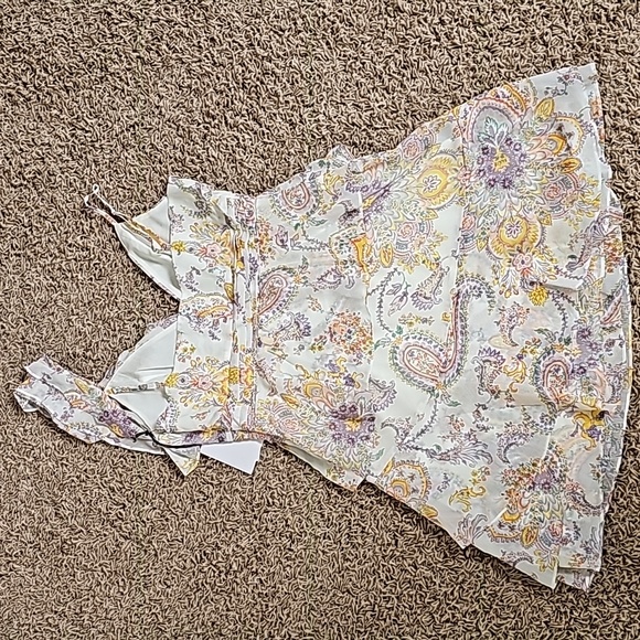 NWT LINI Naomi Ruffled V Neck Mini Dress Medium - Picture 14 of 14